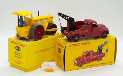 null DINKY TOYS - FRANCE - Metal (2)

- # 90 A RICHIER STEAMROLLER

Yellow red, blue...