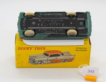 null DINKY TOYS - FRANCE - Metal (1)

# 24 D PLYMOUTH BELVEDERE

Green, black roof...