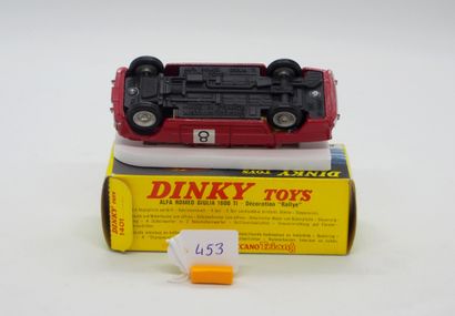 null DINKY TOYS - FRANCE - Métal (1)

# 1401 ALFA ROMEO GIULIA 1600 Ti "TOUR AUTO"

Rouge,...