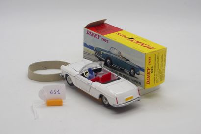 null DINKY TOYS - FRANCE - Métal (1)

- # 528 PEUGEOT 404 CABRIOLET

Blanche, intérieur...