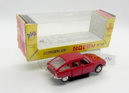 null NOREV - France - 1/43rd - Plastic (1)

# 169 CITROËN GS

Cherry red. 1972 version,...