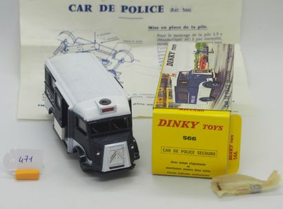 null DINKY TOYS - FRANCE - Métal (1)

# 566 CITROËN TYPE H CAR POLICE SECOURS

Couleurs...