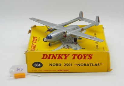 null DINKY TOYS - FRANCE - Metal (1)

# 804 NORATLAS PLANE

Metal grey and blue....