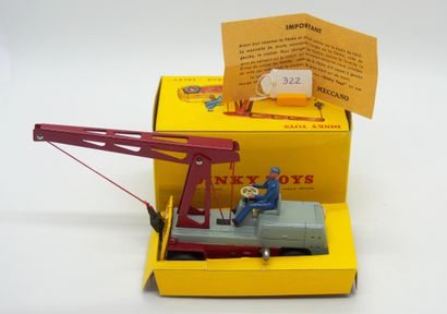 null DINKY TOYS - FRANCE - Metal (1)

- # 50 SALEV CRANE

Red, grey and yellow, blue...
