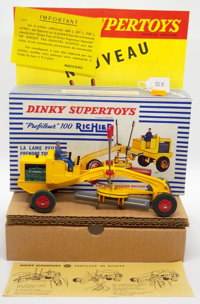 null DINKY TOYS - FRANCE - Metal (1)

# 886 PROFILER "100" RICHIER

Yellow, red plastic...