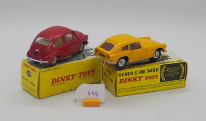 null DINKY TOYS - FRANCE - Metal (2)

- # 1408 HONDA S 800

Yellow, inside red, license...