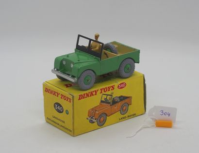 null DINKY TOYS - Great Britain - Metal (1)

# 340 LAND ROVER

Green, sandy interior...