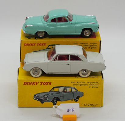 null DINKY TOYS - FRANCE - Metal (2)

- # 559 FORD TAUNUS 17 M

Ivory, red interior....