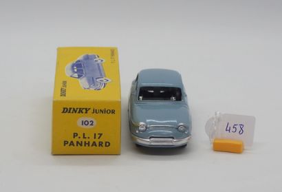 null DINKY JUNIOR - FRANCE - Metal (1)

# 102 PANHARD PL 17

Light blue-grey, ribbed...