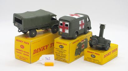 null DINKY TOYS - FRANCE - Metal (3)

- # 80 F AMBULANCE MILITAIRE RENAULT CARRIER

Khaki,...