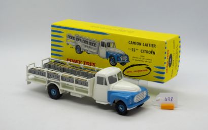 null DINKY TOYS - FRANCE - Métal (1)

# 586 CITROËN P 55 LAITIER

Bleu blanc, jantes...