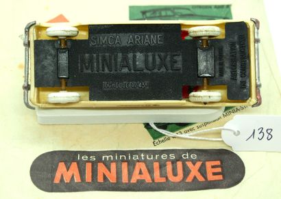 null MINIALUXE - France - Plastique (1)

PROMOTIONNEL

# 23 SIMCA ARIANE "DELESPAUL"

Bicolore,...