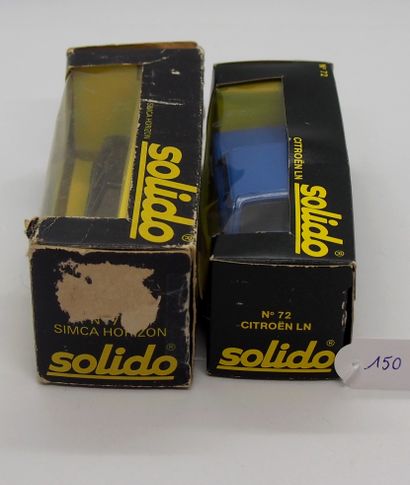 null SOLIDO - France - 1/43rd - Metal (2)

- # 72 CITROËN LN blue. A/b

- # 76 SIMCA...