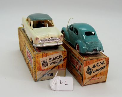 null NOREV - France - 1/43rd - Plastic (2)

- # 6 - SIMCA VERSAILLES

Two-tone beige...