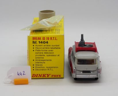 null DINKY TOYS - FRANCE - Metal (2)

# 1404 CITROËN ID 19 BREAK RTL

Version "Radio...