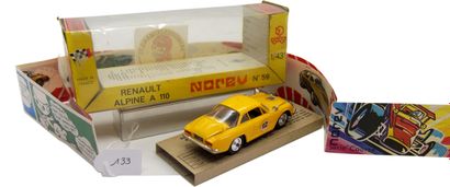 null NOREV - France - 1/43rd - Plastic (1)

# 59 ALPINE RENAULT A 110 COMPETITION

Yellow....