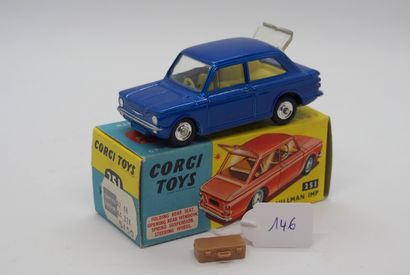 null CORGI-TOYS - Gde Bretagne - 1/43e - Métal (1)

# 251 -HILLMAN IMP

Bleu nuit,...