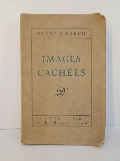 Carco, Francis.Images cachées. Paris, Le...