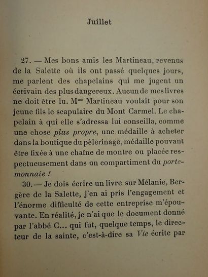 null Bloy, Léon.Le Pèlerin de l'Absolu. Pour faire suite au Mendiant Ingrat, à Mon...