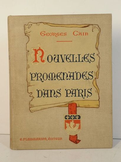 Cain Georges.Nouvelles Promenades dans Paris....
