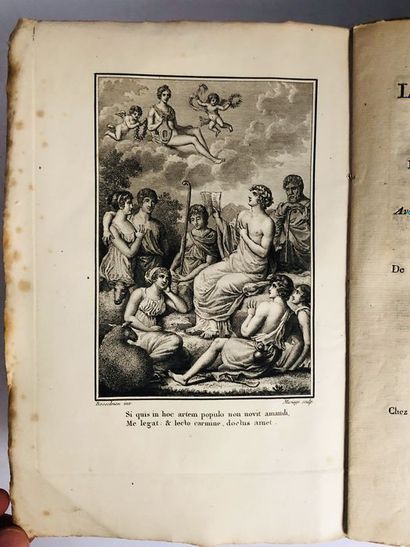 null Ovide.L'Art d' Aimer suivi du Remède d'Amour. Edité à Paris, chez Ancelle ,...