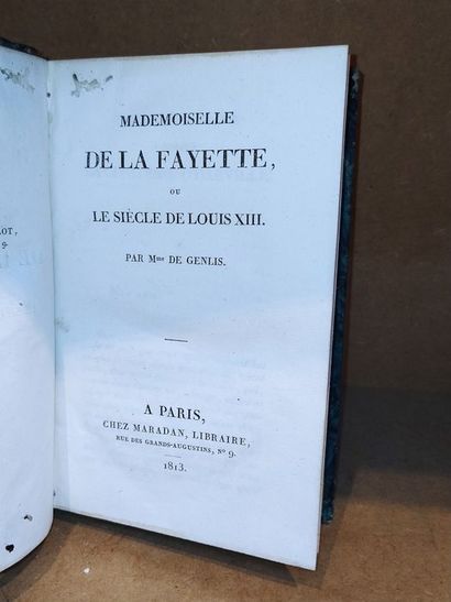 null Genlis Mme de.Mademoiselle de la Fayette ou le siècle de Louis XIII. Edité à...