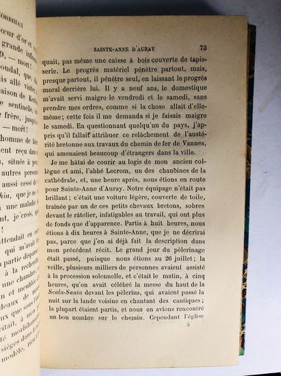 null Nettement Alfred.Quiberon Souvenirs du Morbihan .Edité à Paris chez Victor Lecoffre...