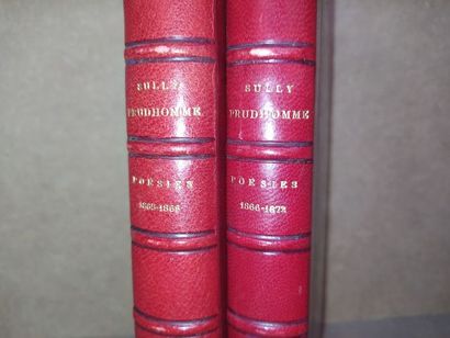 Sully Prudhomme.Poésie 1865-1866 et 1866-1872....