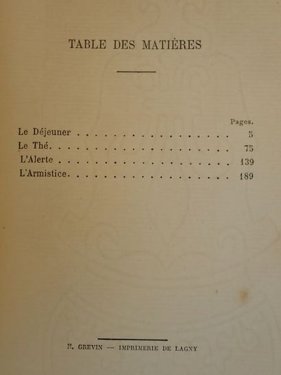 null Donnay, Maurice.Dialogues d'hier. Paris, Flammarion, (1920). In-8 de 19 x 16...