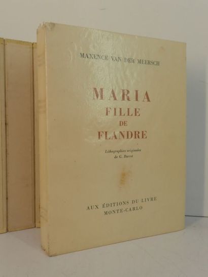 null Van der Meersch, Maxence? / Barret, Gaston.Maria fille de Flandre. 1948. In-8...
