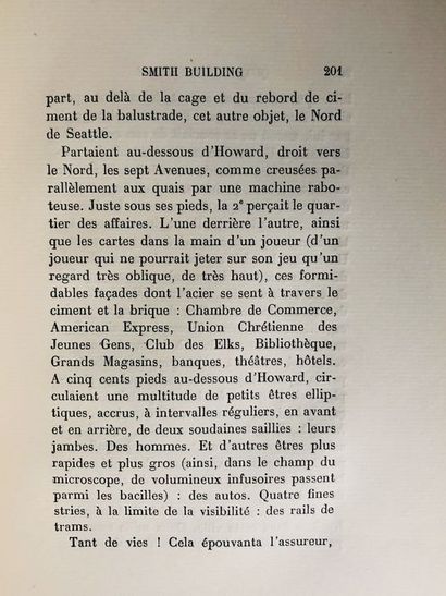 null Durtain Luc.Quarantième Etage. Edité à Paris, chez NRF Ed. Nouvelles Revue Française...
