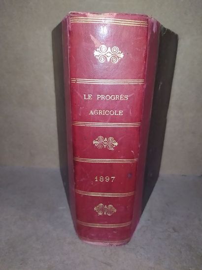 null Degrully L..Le Progrès Agricole et Viticole - 1897. Edité à Montpellier, chez...