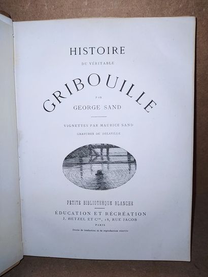 null Sand George / Maurice Sand / Delaville.Histoire du véritable Gribouille. Edité...