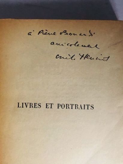 Henriot Emile.Livres et Portraits. Edité...