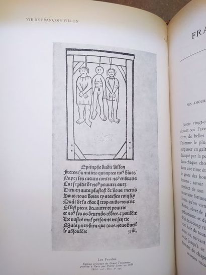 null Champion Pierre.François Villon, sa vie et son temps. Edité à Paris, chez la...