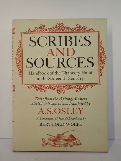 Osley, A.S..Scribes and Sources. Handbook...