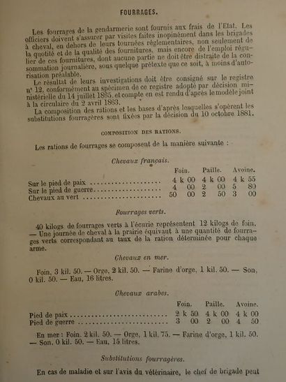 null Savigny, M. Cochet de.Dictionnaire de la Gendarmerie à l'usage des officiers,...