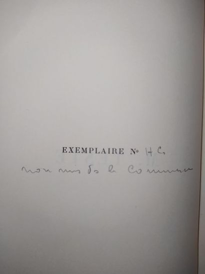 null Valery Paul / Cosyns.M. Teste. Edité à Paris, chez la Société des Médecins bibliophiles,...