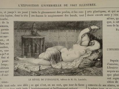 null Collectif.L'exposition Universelle de 1867 illustrée. Paris, E. Dentu, M. Pierre...