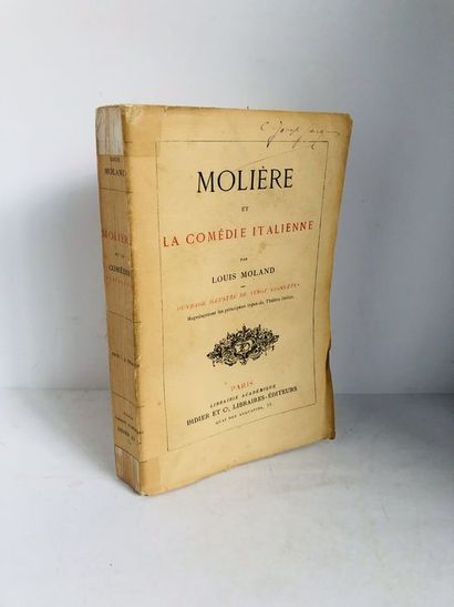 Moland Louis.Molière et la Comédie Italienne....