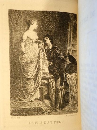 null Musset, Alfred de.Nouvelles Contes. Paris, G. Charpentier et Cie, 1883. In-16...