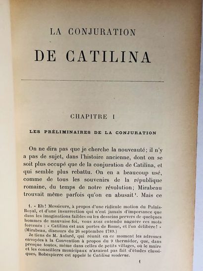  Boissier Gaston.Boissier Gaston. Edité à Paris, chez librairie Hachette et Cie,...