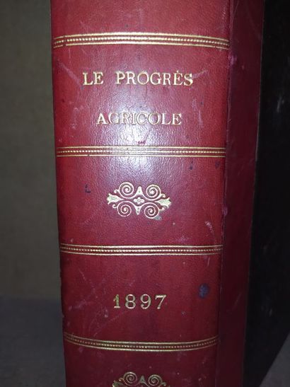 null Degrully L..Le Progrès Agricole et Viticole - 1897. Edité à Montpellier, chez...