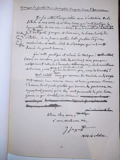 null Delaborde Henri.Ingres: sa vie, ses travaux, sa doctrine d'après les notes manuscrites...
