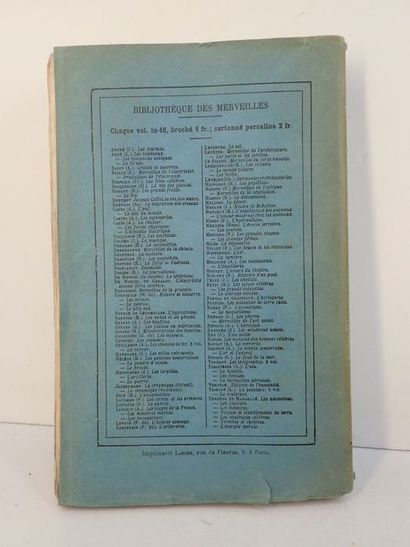 null Moitessier A..L'Air. Paris, Hachette et Cie, 1880. In-8 de 19 x 12 cm. Broché....