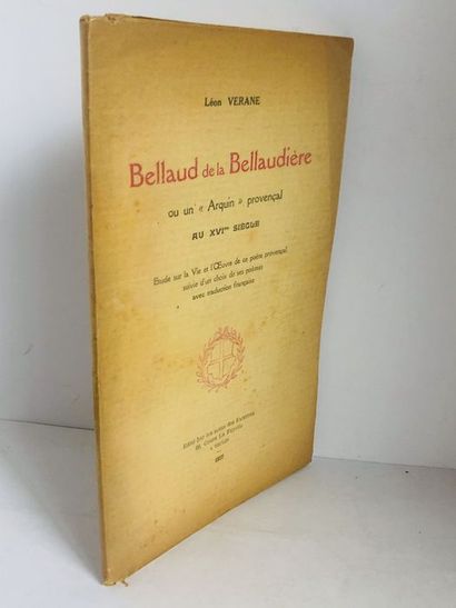 null Verane Léon.Bellaud de la Bellaudière. Edité à Toulon, par les soins des Facettes,...