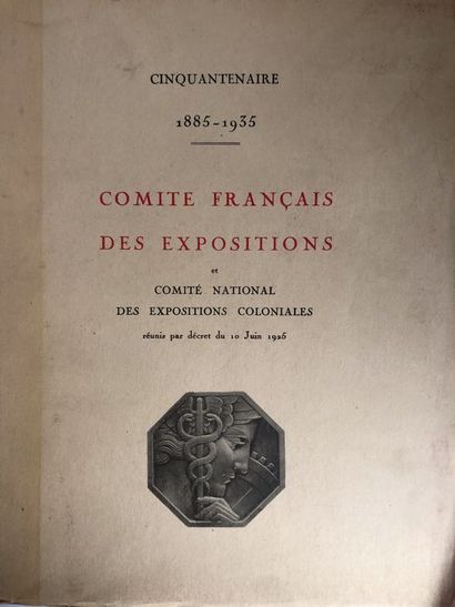  Bonnerot, Jean Collectif.Comité Français des Expositions Cinquantenaire 1885 - 1935....