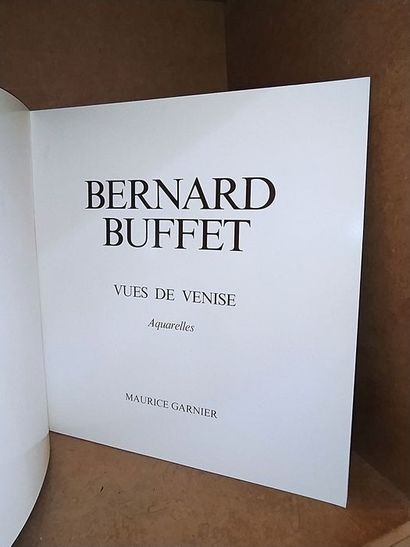 null Collectif.Bernard Buffet, vues de Venise (Aquarelles). Edité Chez Maurice Garnier,...