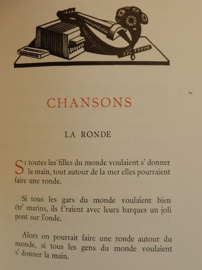 null Fort, Paul.Florilège des Ballades Françaises. Paris, Léon Pichon, 1922. In-8...