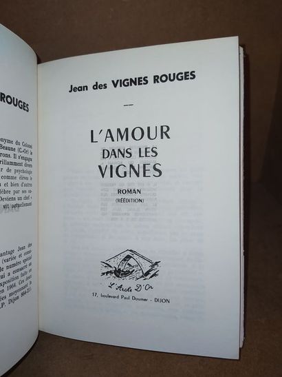 null Taboureau Jean.L' Amour dans les vignes. Edité à Dijon, chez L' Arche d'Or,...